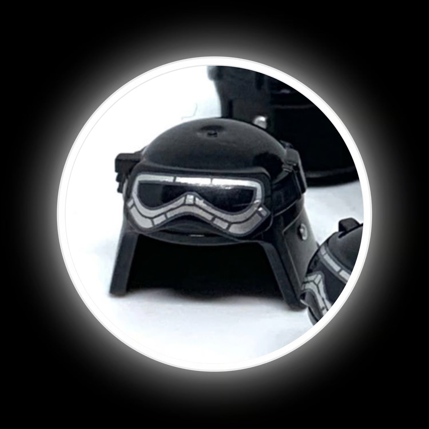 BLACK Imperial Army Helmet for Empire Mud Troopers AT-ST Drivers Swamp Troopers