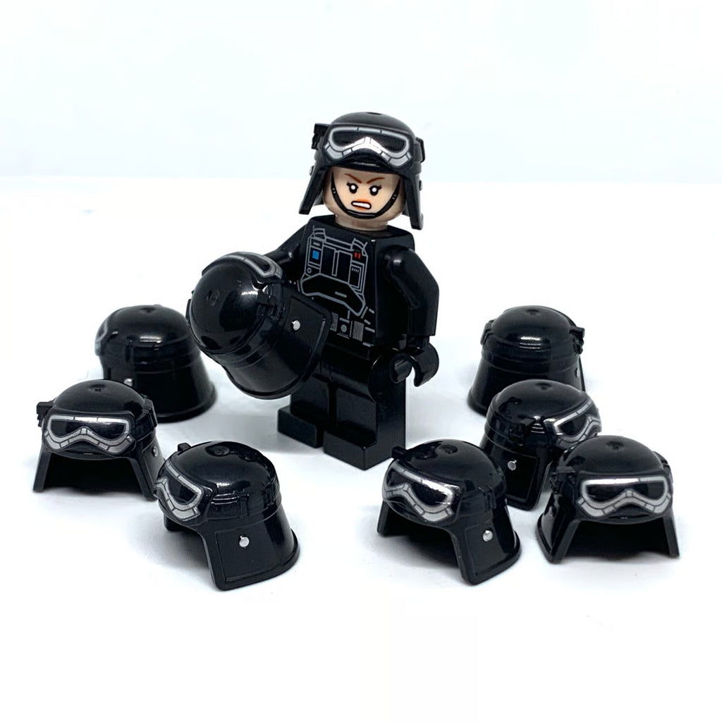 BLACK Imperial Army Helmet for Empire Mud Troopers AT-ST Drivers Swamp Troopers