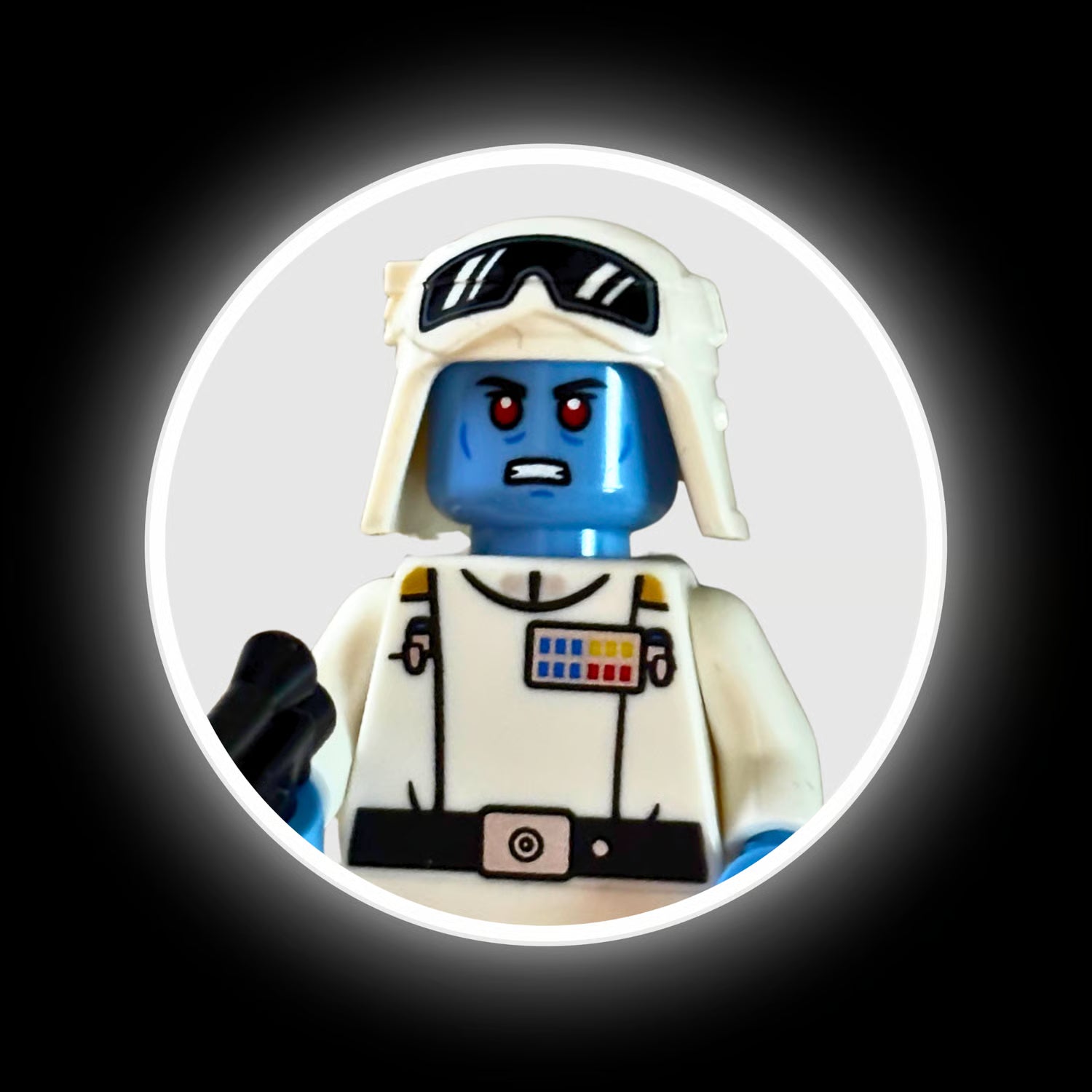 WHITE Imperial Army Helmet for Empire Mud Troopers AT-ST Drivers Swamp Troopers