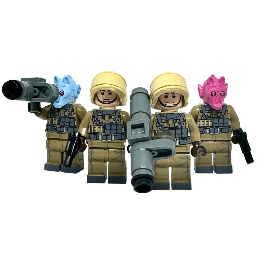 Rebel Vanguard Minifigure with Rodian Heads (Battlefront)