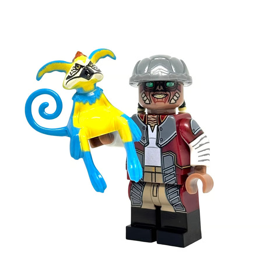 3-in-1 Pack Hondo Ohnaka with Kowakian Monkey Lizards (The Clone Wars)