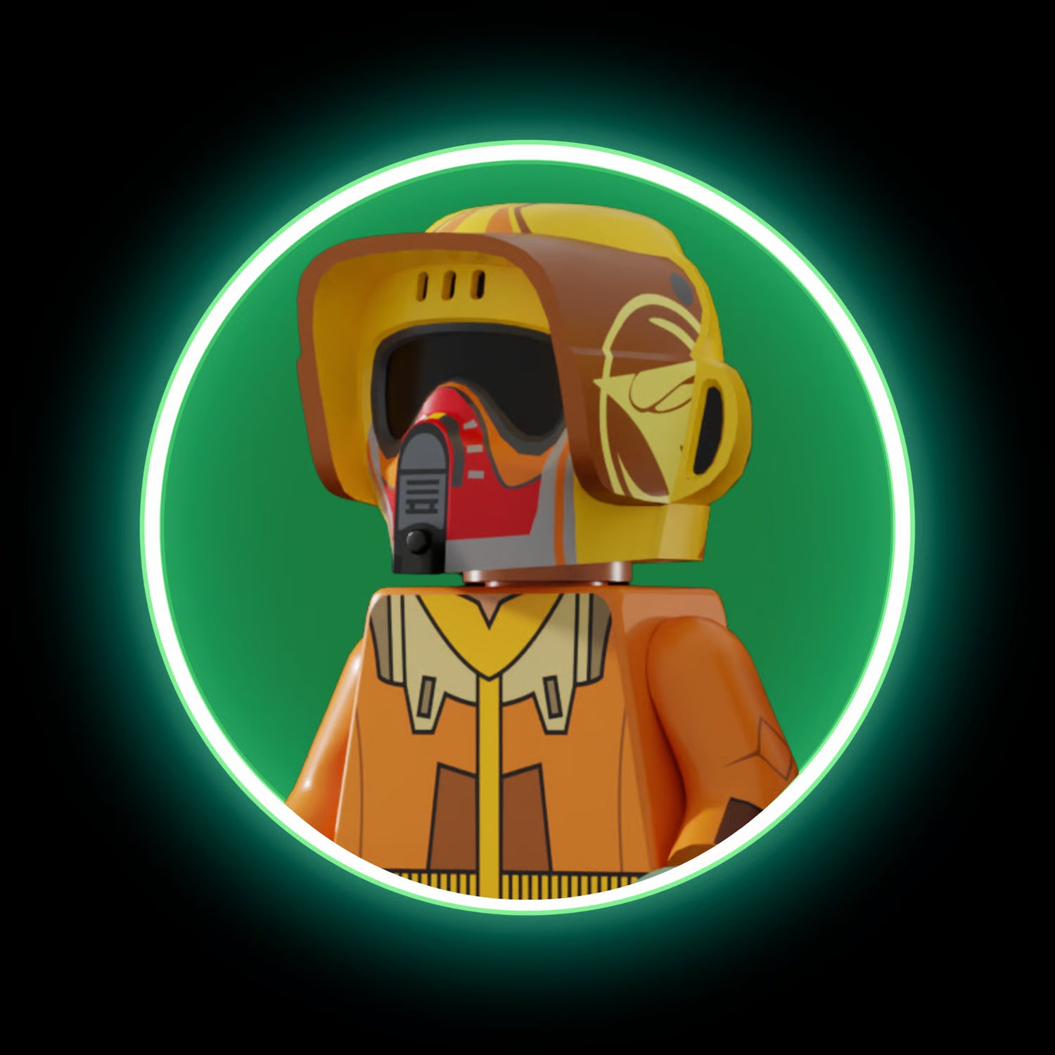 Ezra Bridger and Chopper