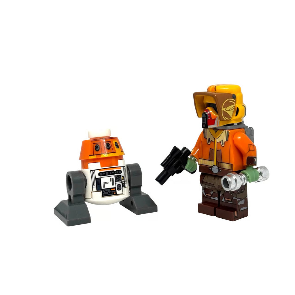 Ezra Bridger and Chopper