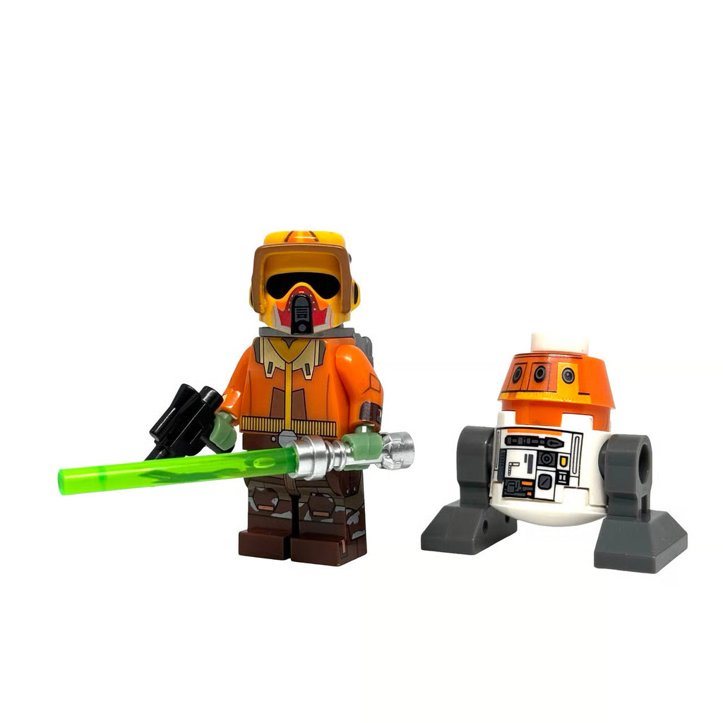 Ezra Bridger and Chopper