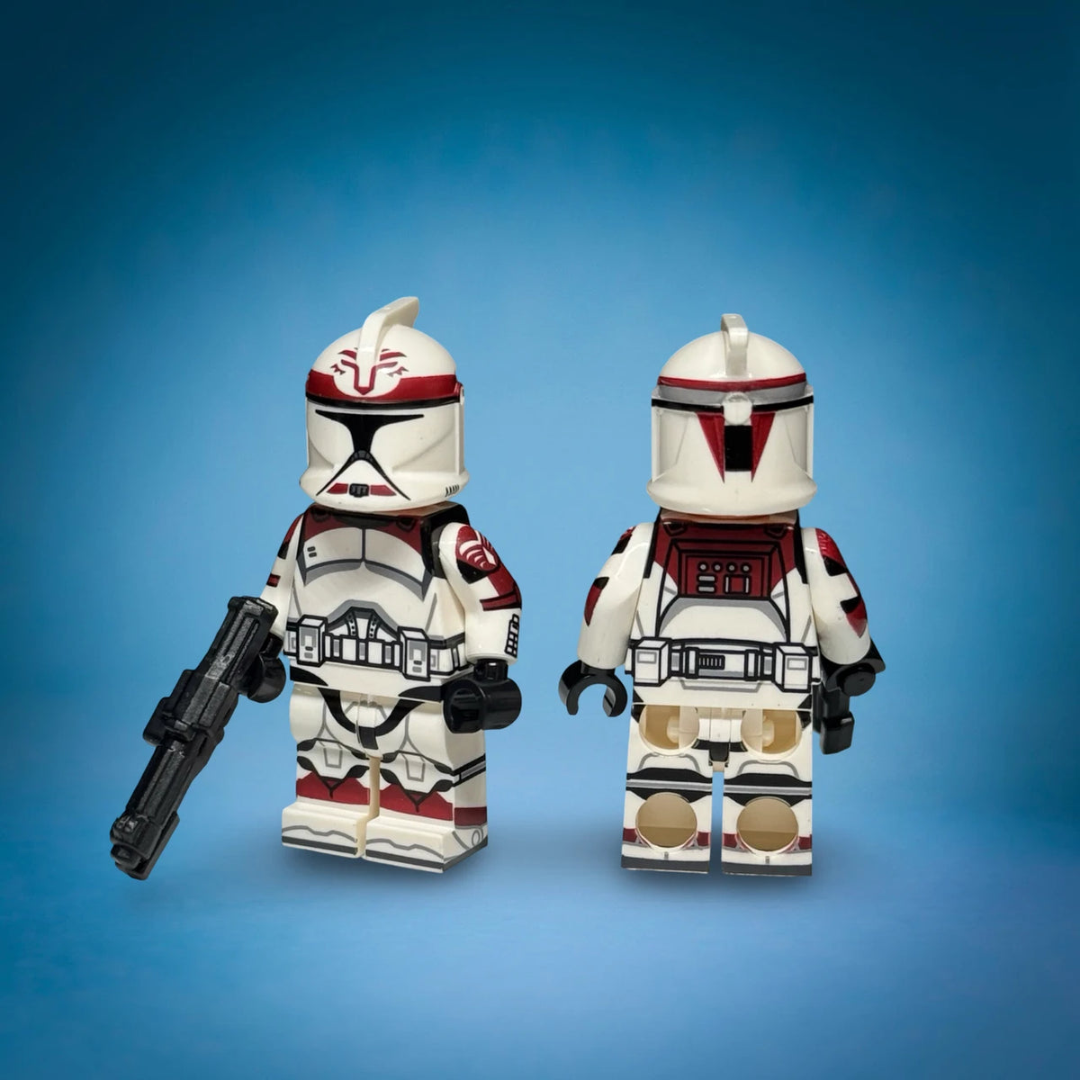 Dark Red Wolfpack Clone Trooper P1 (Clone Wars S1)
