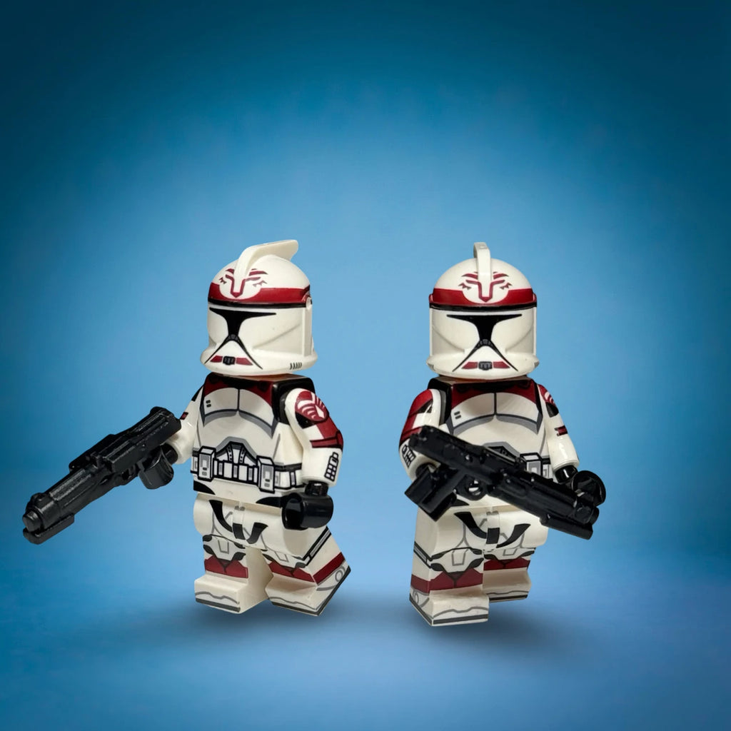 Dark Red Wolfpack Clone Trooper P1 (Clone Wars S1)