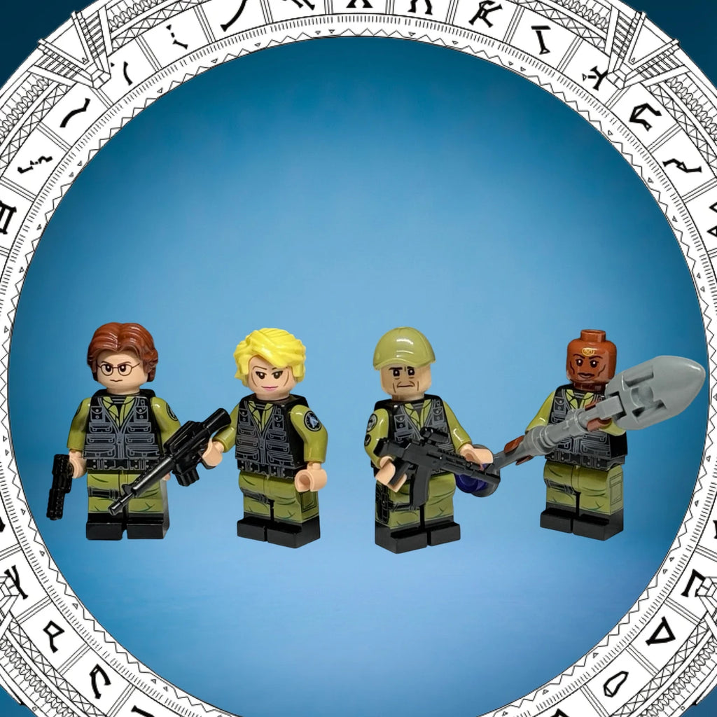 Stargate SG-1 Team - O'Neill, Carter, Jackson & Teal'c